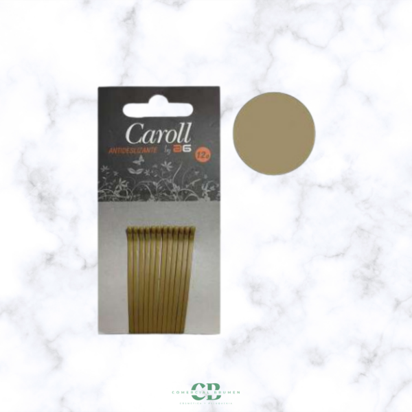 HORQUILLAS CAROLL RUBIO 12 UNIDADES CLIP ASUER Comercial Brumen 