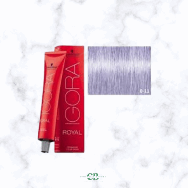 TINTE IGORA ROYAL 0-11 CORRECTOR ANTI-AMARILLO 60GR  Schwarzkopf