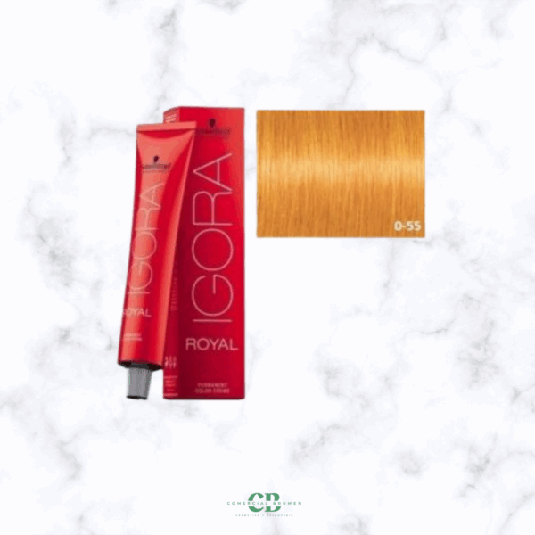 TINTE IGORA ROYAL 0-55 INTENSIFICADOR DORADO 60GR  Schwarzkopf