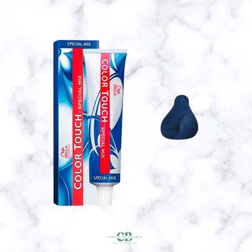 COLOR TOUCH 0-88 AZUL INTENSO MIX WELLA-baño de color sin amoníaco