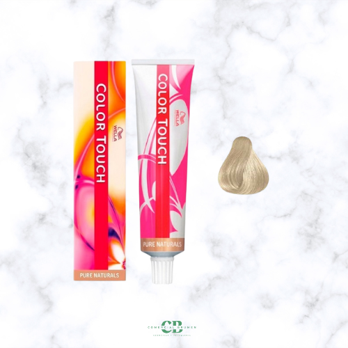 COLOR TOUCH 10-1 RUBIO SUPER CLARO CENIZA WELLA-baño de color sin amoníaco