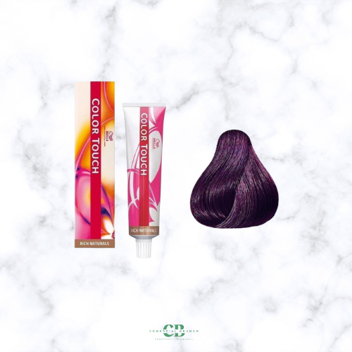 COLOR TOUCH 4-6 CASTAÑO MEDIO VIOLETA WELLA-baño de color sin amoníaco