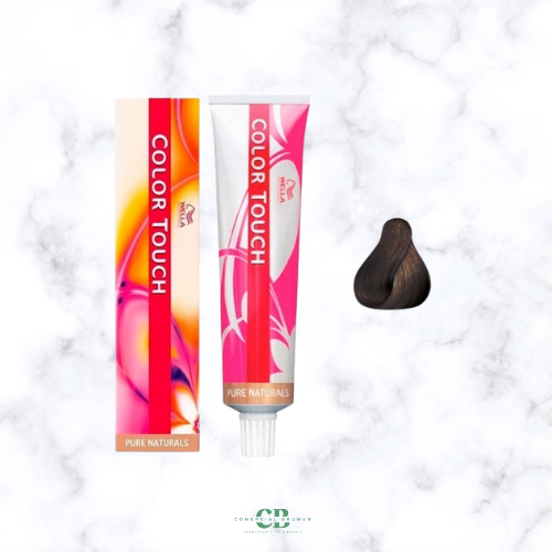 COLOR TOUCH 5-71 CATAÑO CLARO MARRON CENIZA WELLA-baño de color sin amoníaco