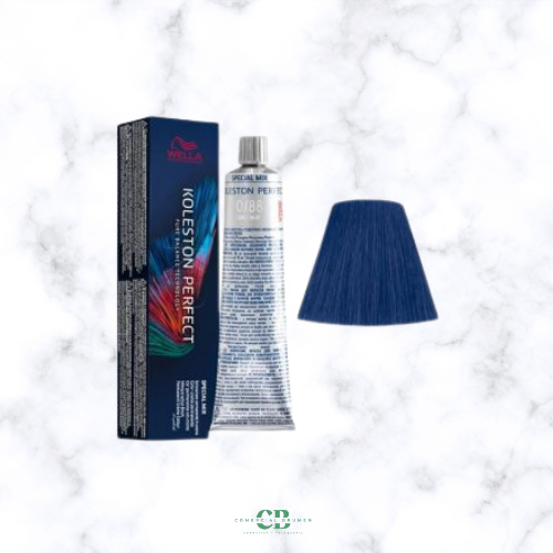WELLA TINTE KOLESTON PERFECT ME + 0/88 MIX AZUL 60 GR