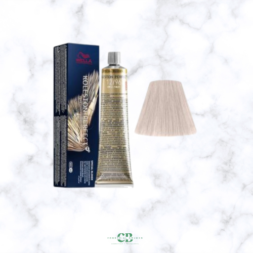 WELLA TINTE KOLESTON PERFECT ME + 12/96 SUPERACLARANTE RUBIO CENDRE VIOLETA 60 GR
