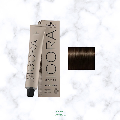TINTE IGORA ROYAL ABSOLUT 5-60 CASTAÑO CLARO MARRÓN NATURAL  Schwarzkopf