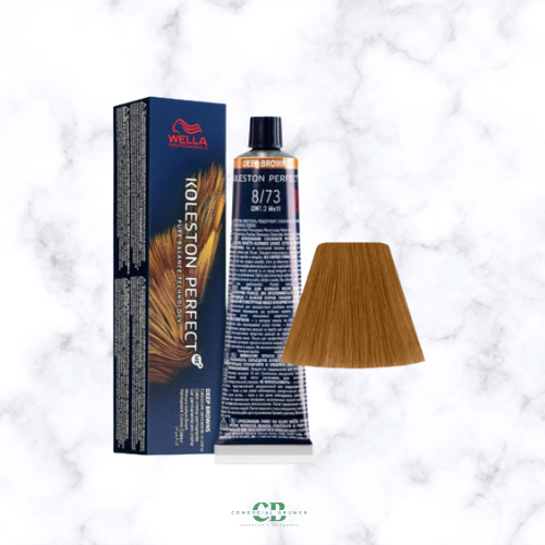 WELLA TINTE KOLESTON PERFECT ME + 8/74 RUBIO CLARO MARRON COBRIZO 60 GR