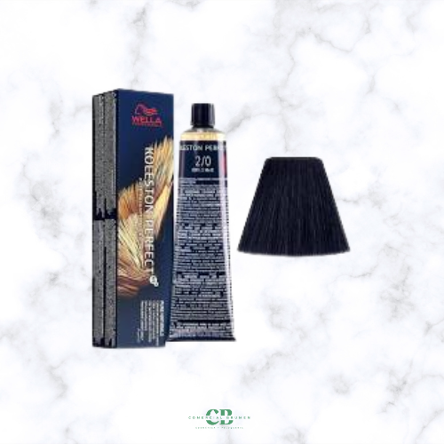WELLA TINTE KOLESTON PERFECT ME + 2/0 NEGRO 60 GR
