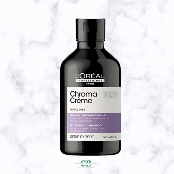 EXPERT L´OREAL CHROMA PURPLE DYES CHAMPÚ NEUTRALIZADOR DE TONOS AMARILLOS 300ml